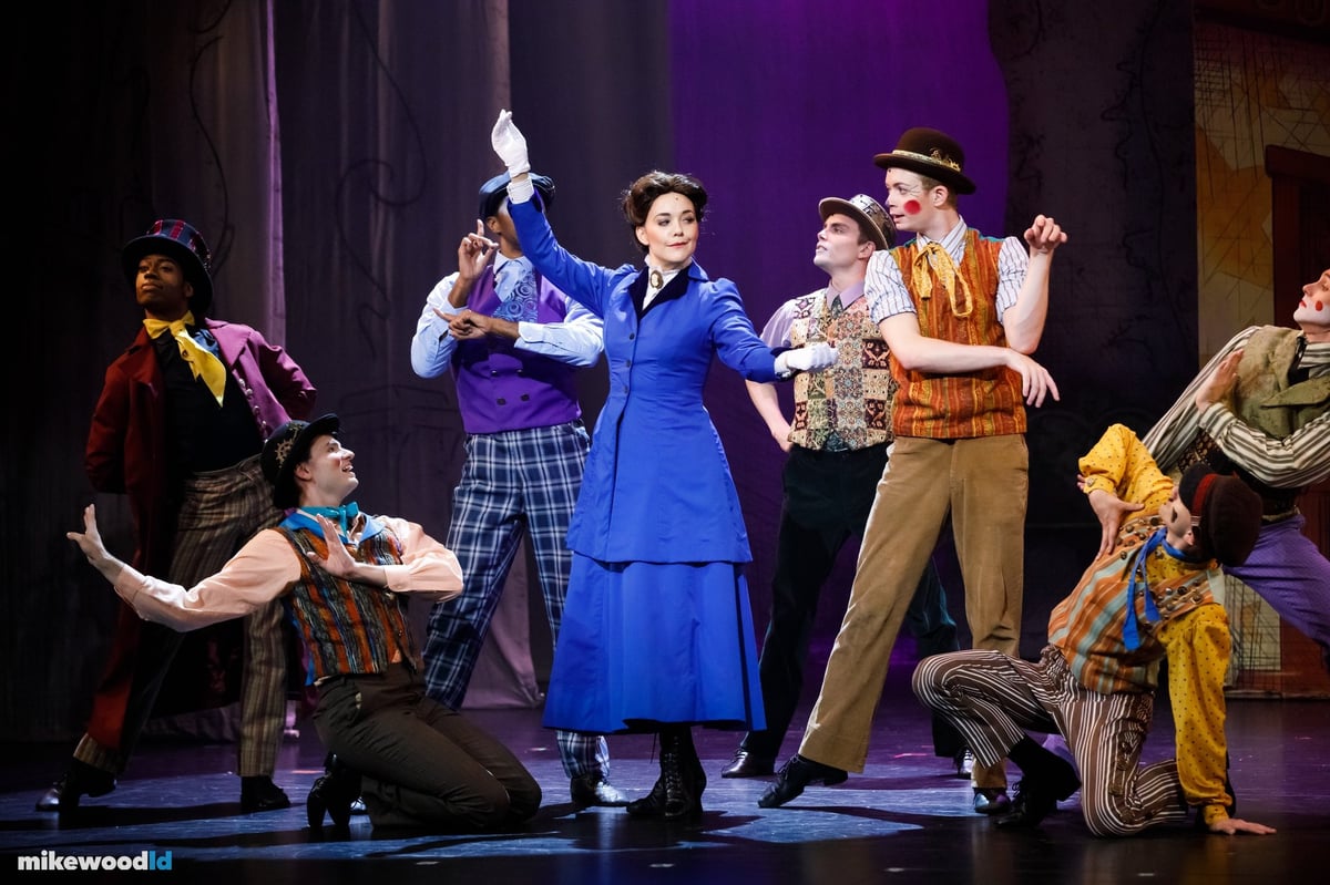 Mary Poppins, production photo