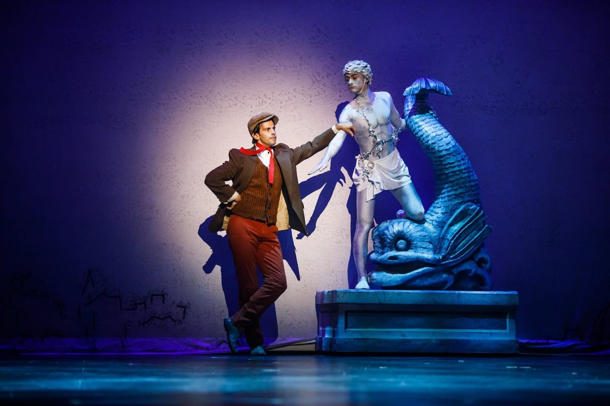 Mary Poppins, production photo