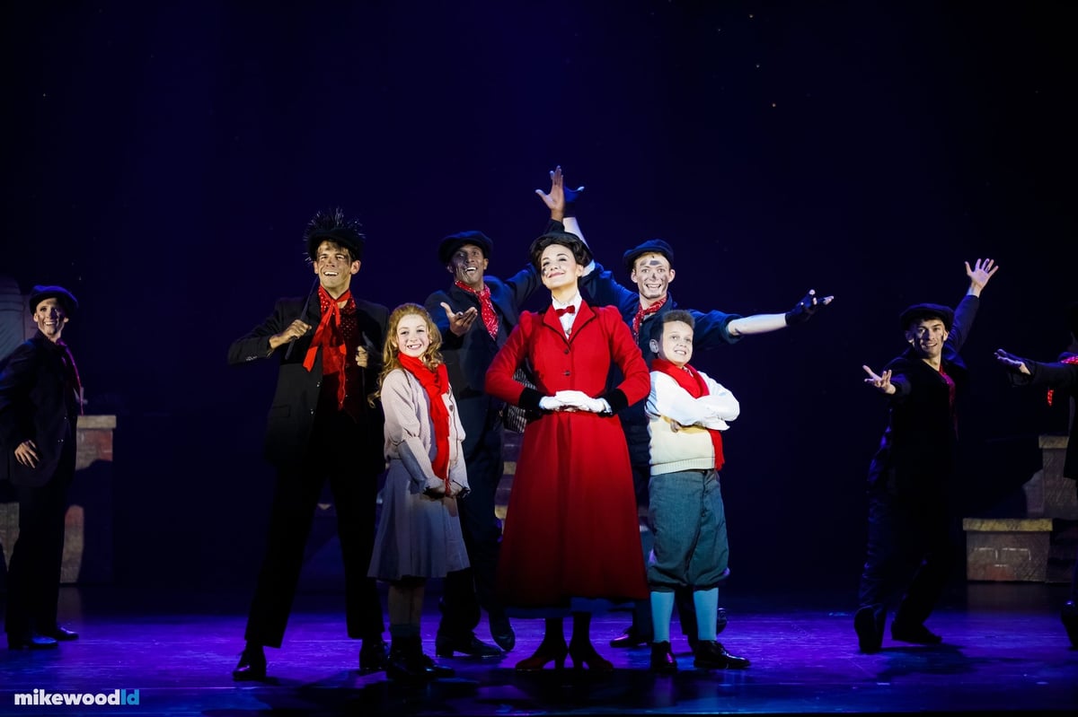 Mary Poppins, production photo