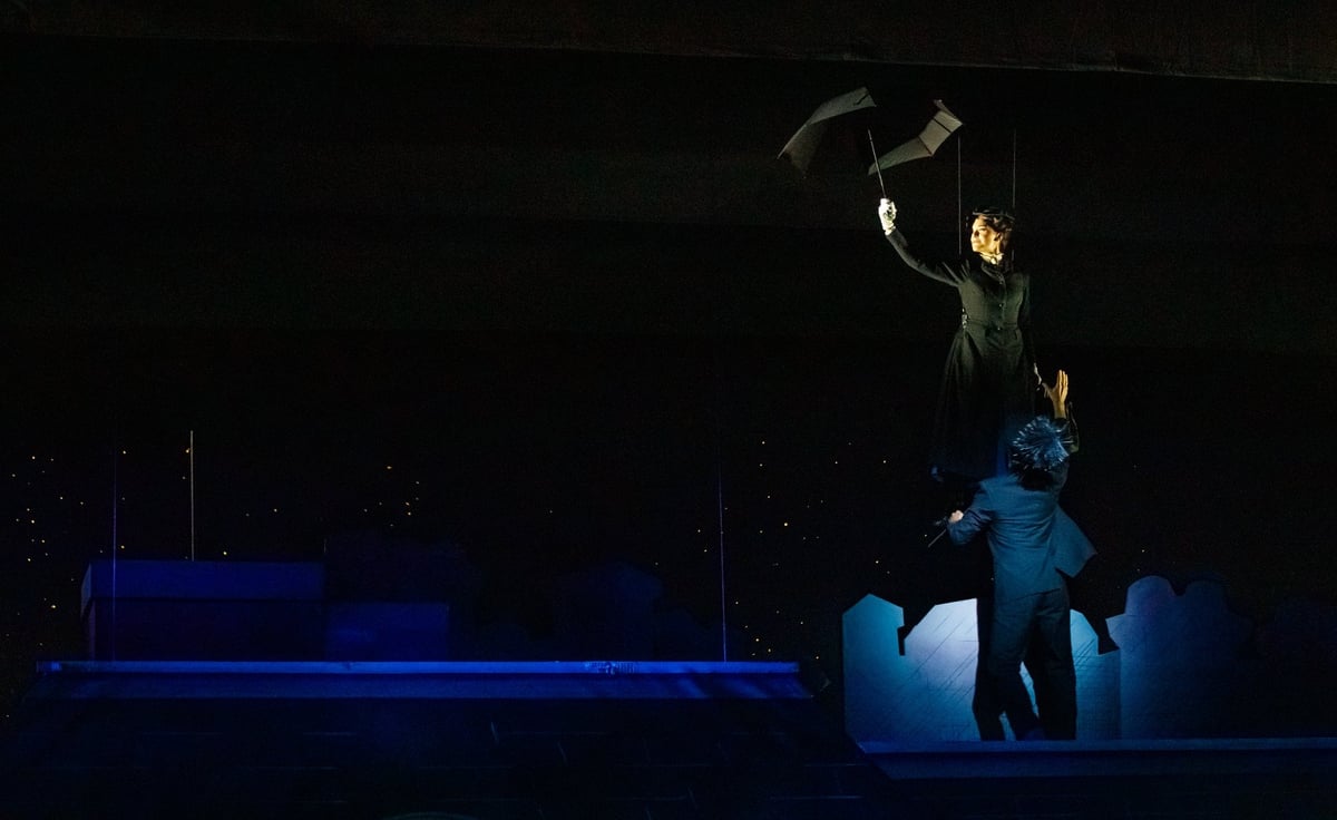 Mary Poppins, production photo