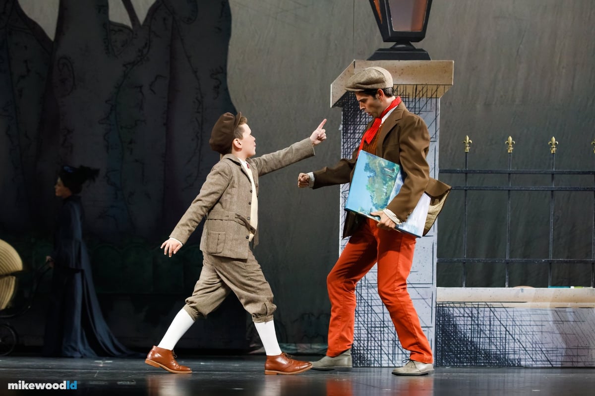 Mary Poppins, production photo