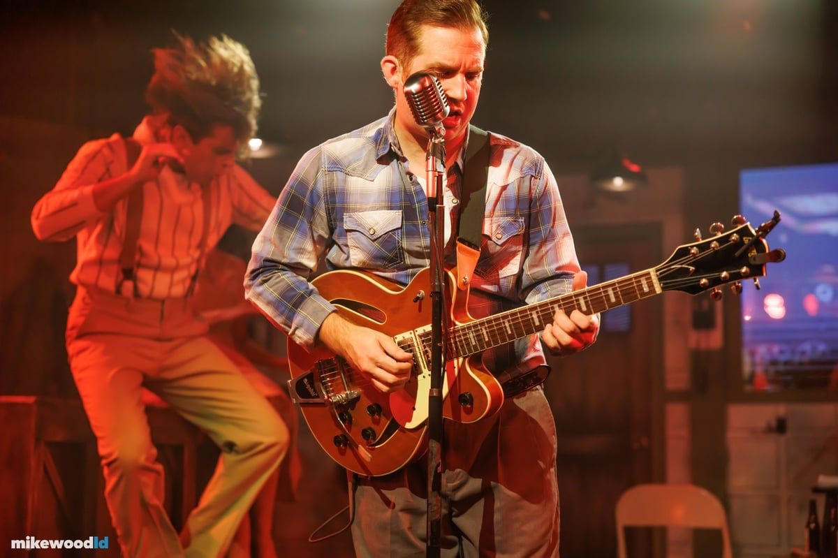 Million Dollar Quartet Christmas, production photo