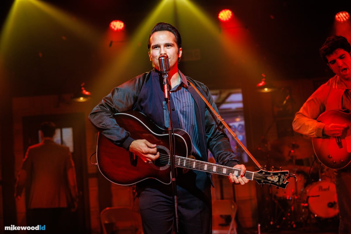 Million Dollar Quartet Christmas, production photo