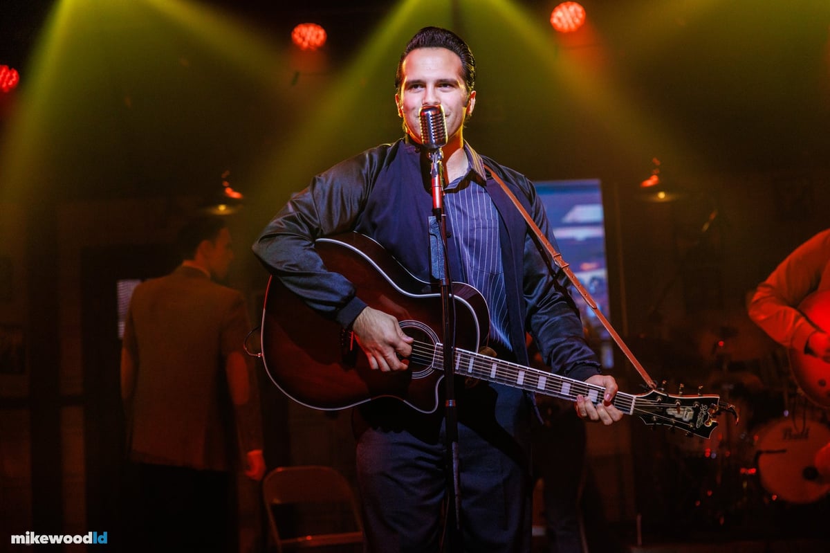 Million Dollar Quartet Christmas, production photo