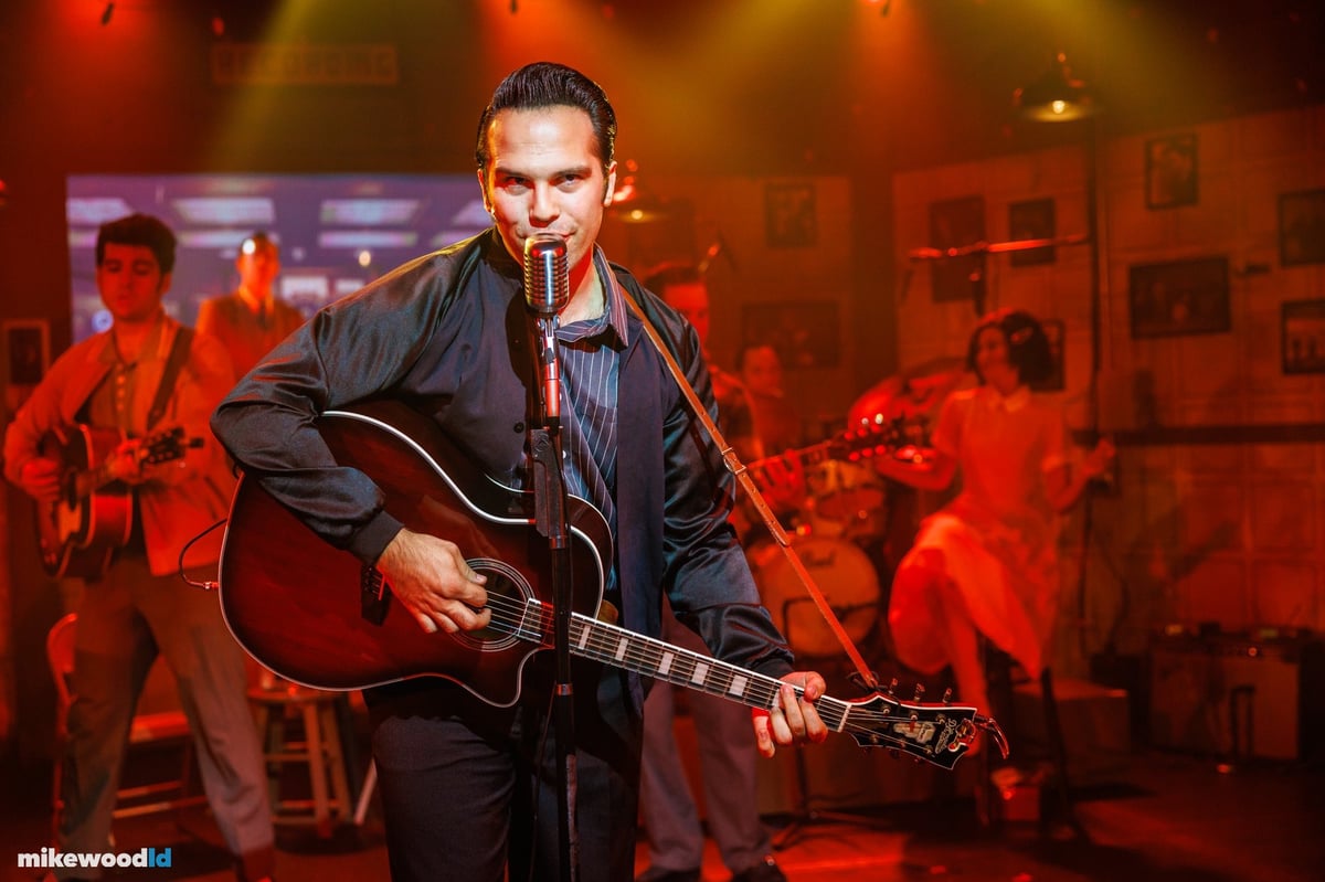 Million Dollar Quartet Christmas, production photo