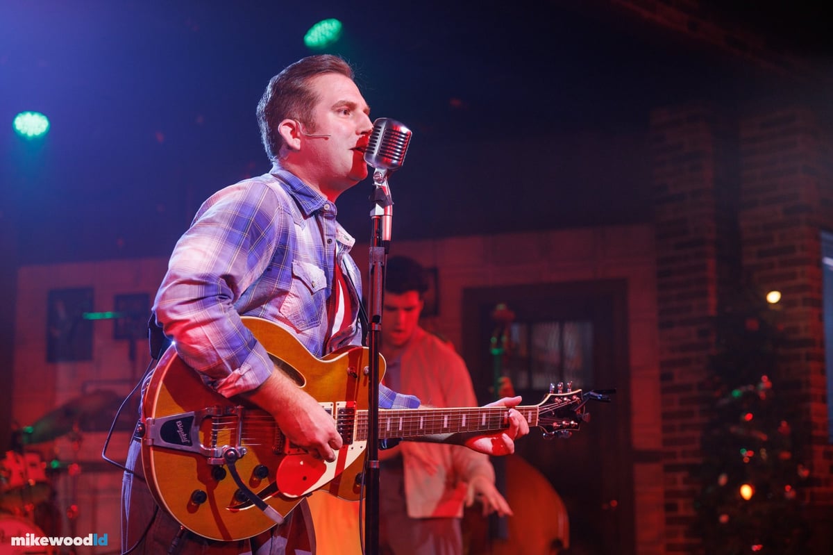 Million Dollar Quartet Christmas, production photo