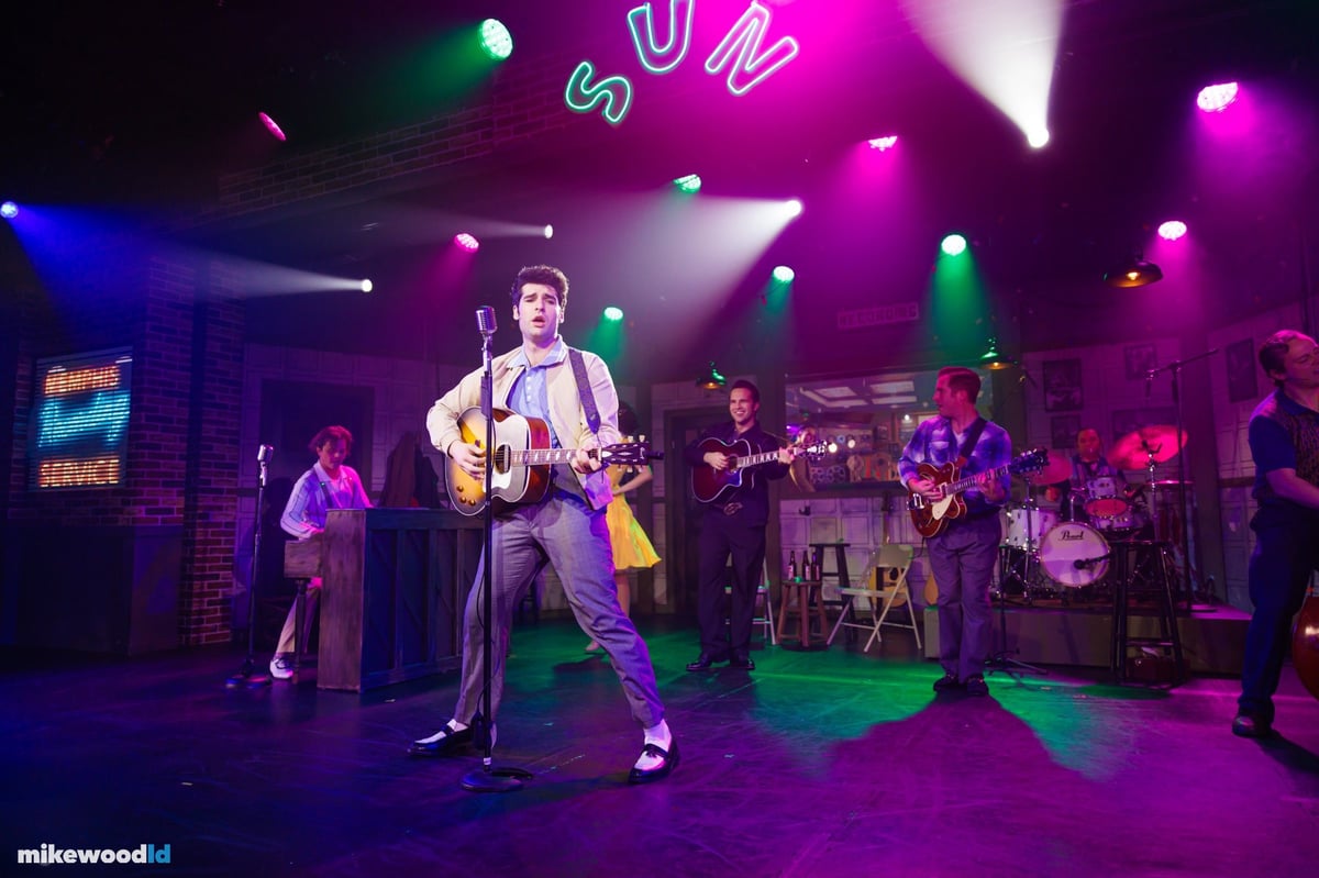 Million Dollar Quartet Christmas, production photo