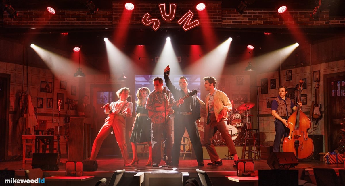 Million Dollar Quartet Christmas, production photo