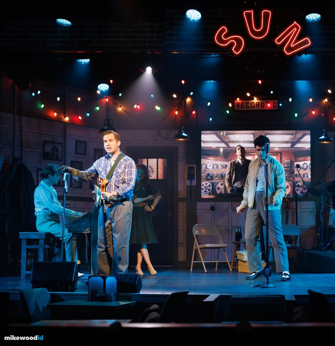 Million Dollar Quartet Christmas, production photo
