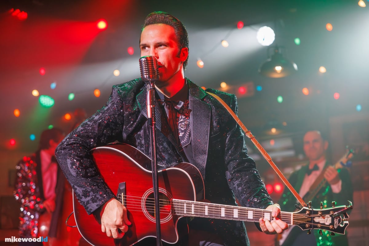 Million Dollar Quartet Christmas, production photo