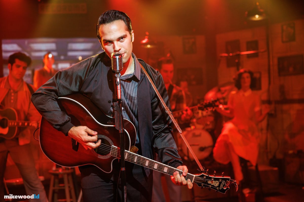 Million Dollar Quartet Christmas, production photo
