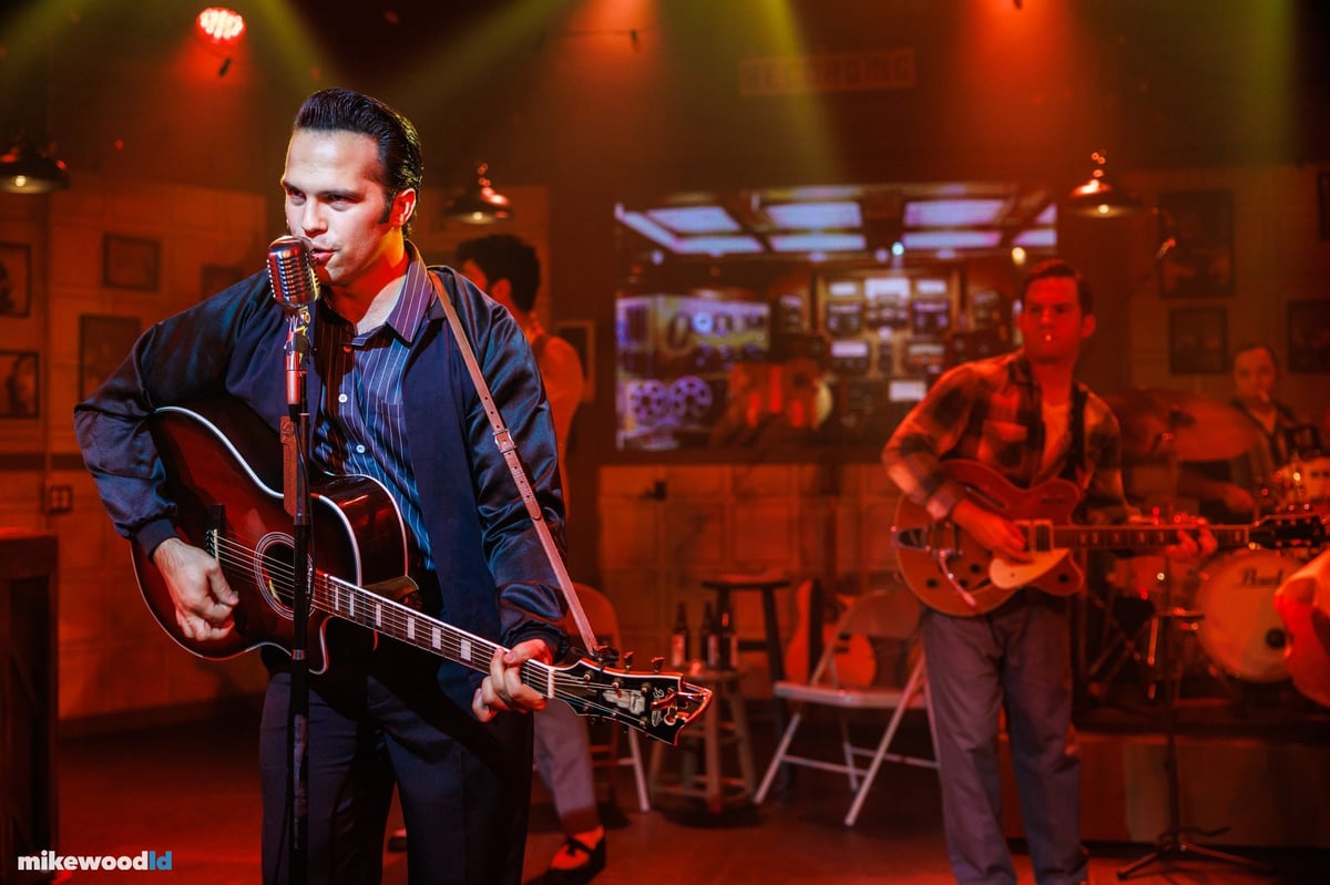 Million Dollar Quartet Christmas, production photo