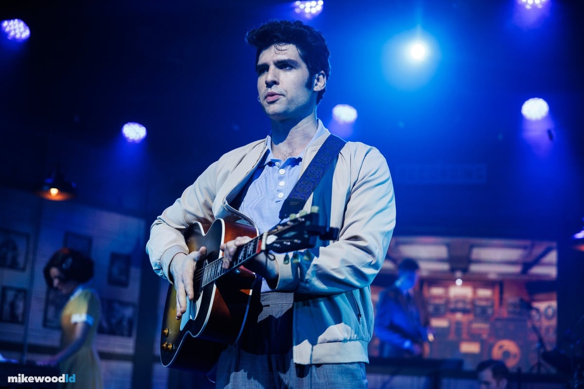 Million Dollar Quartet Christmas, production photo