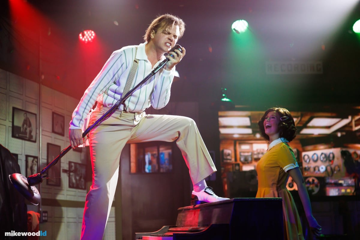 Million Dollar Quartet Christmas, production photo