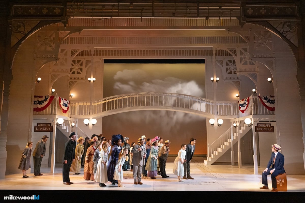 The Music Man, production photo