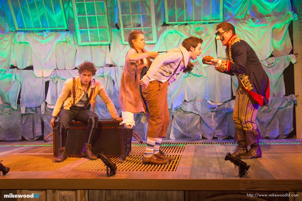Peter and the Starcatcher, production photo