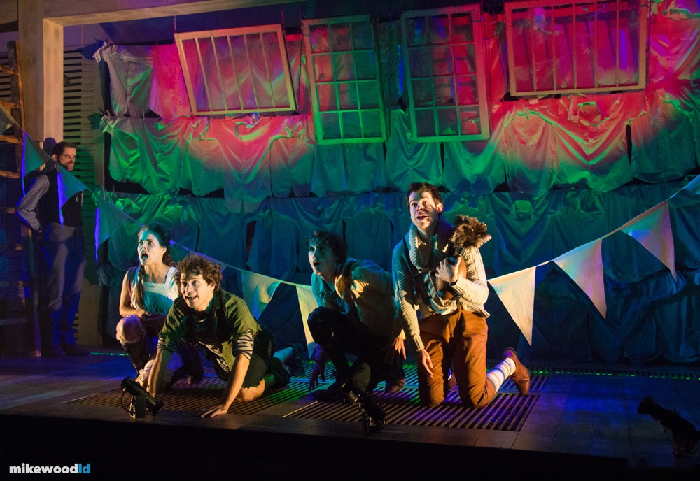 Peter and the Starcatcher, production photo