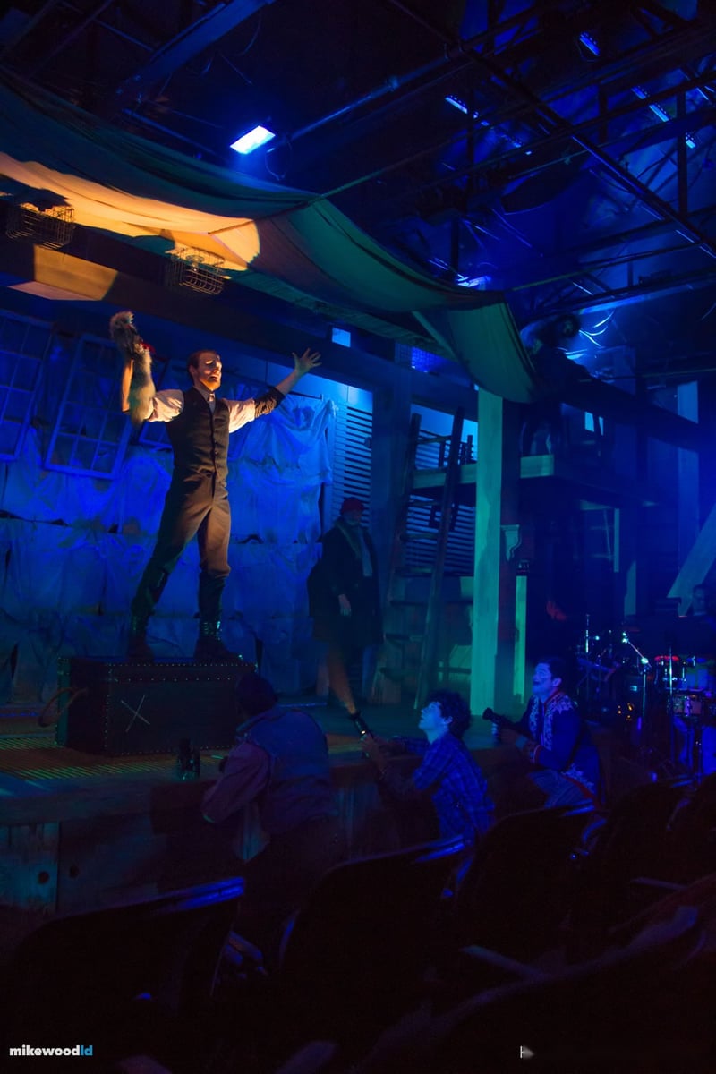 Peter and the Starcatcher, production photo
