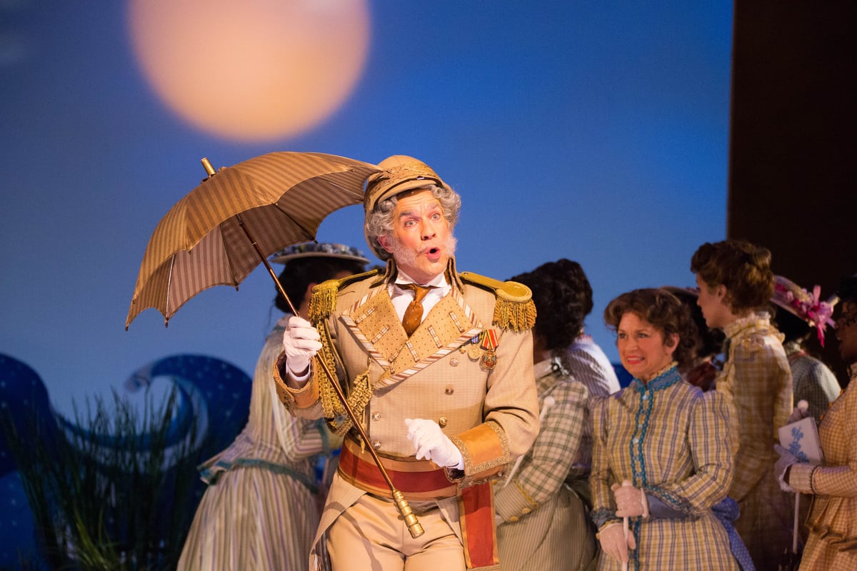 Curt Olds as Major-General Stanley in The Atlanta Opera Pirates of Penzance