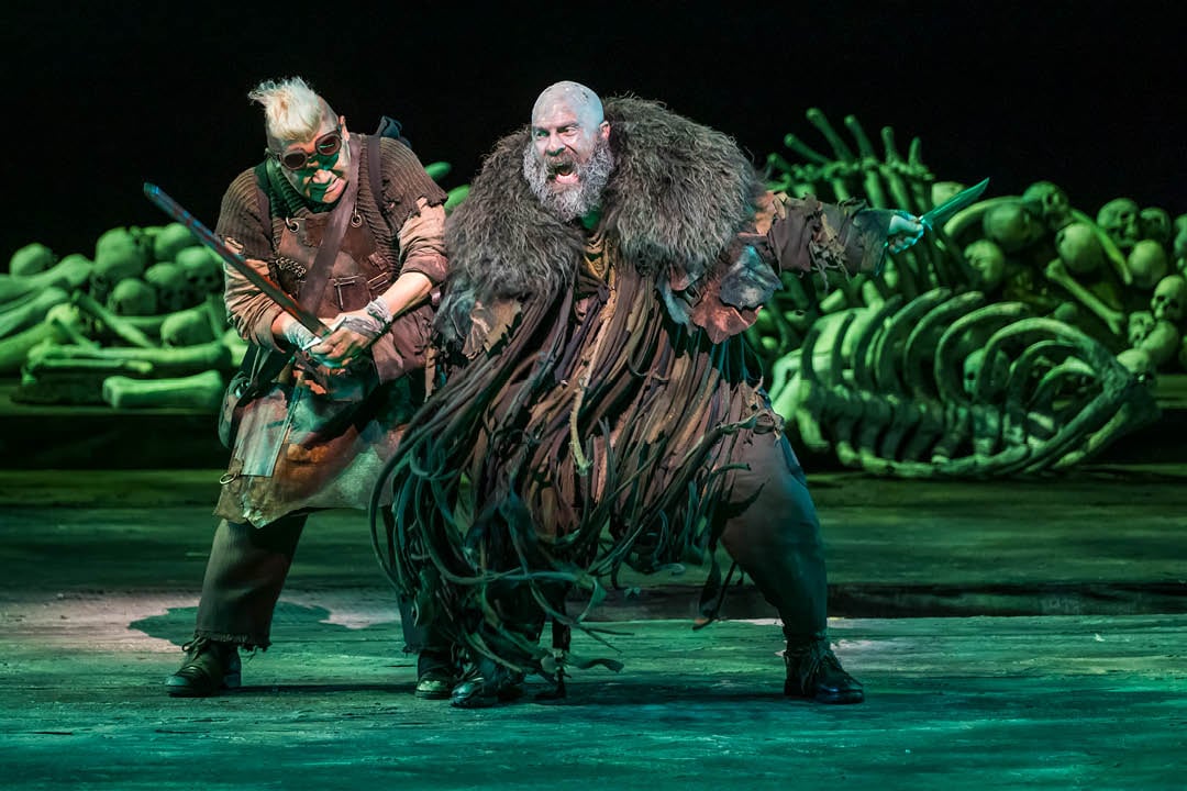 Forging scene from The Atlanta Opera Siegfried