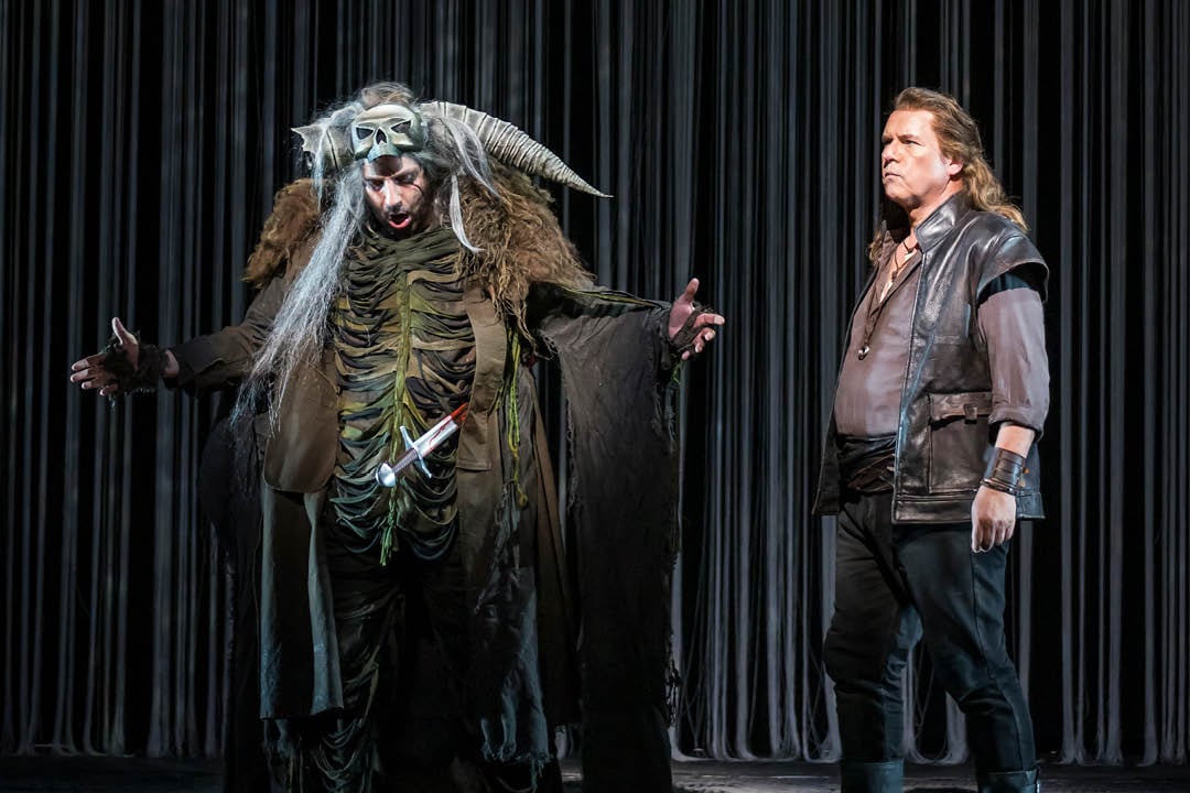 Greer Grimsley as the Wanderer in The Atlanta Opera Siegfried