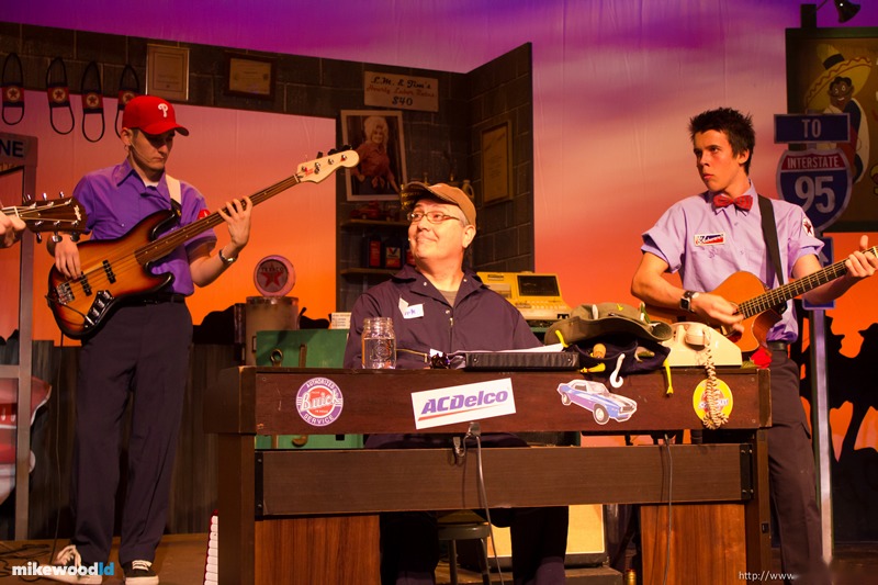 Pump Boys & Dinettes, production photo
