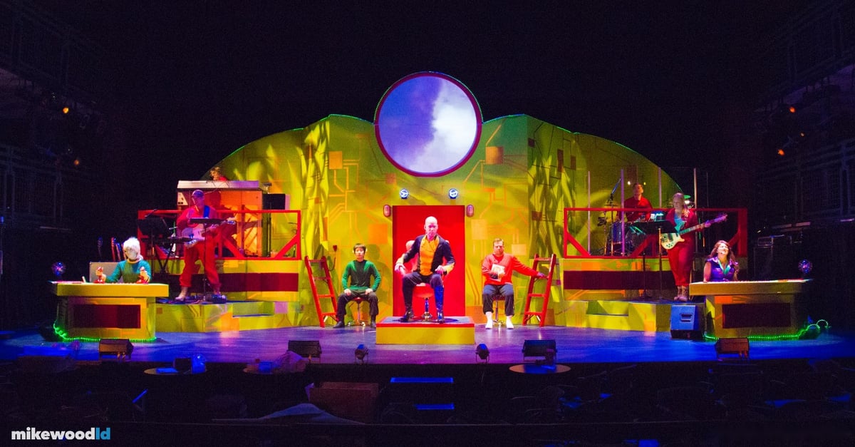 Return to the Forbidden Planet, production photo