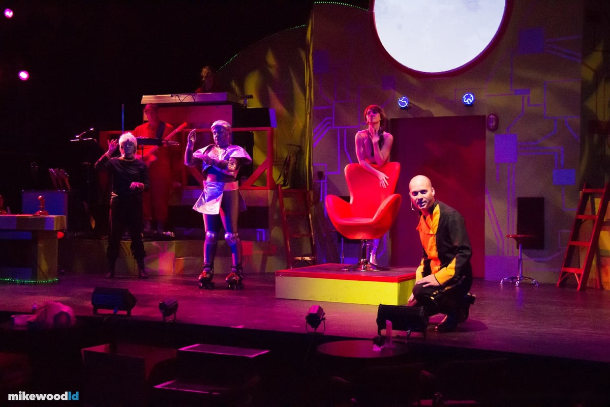 Return to the Forbidden Planet, production photo
