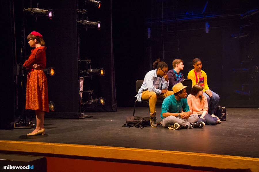Six Characters in Search of an Author, production photo