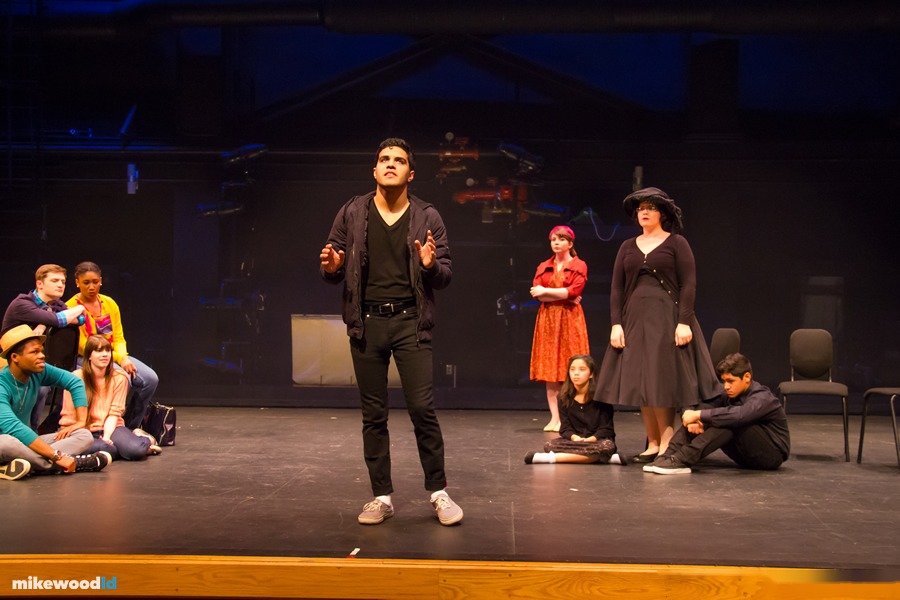 Six Characters in Search of an Author, production photo