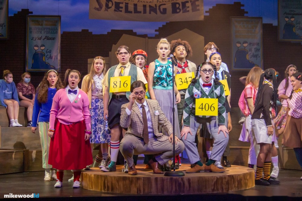 The 25th Annual Putnam County Spelling Bee, production photo
