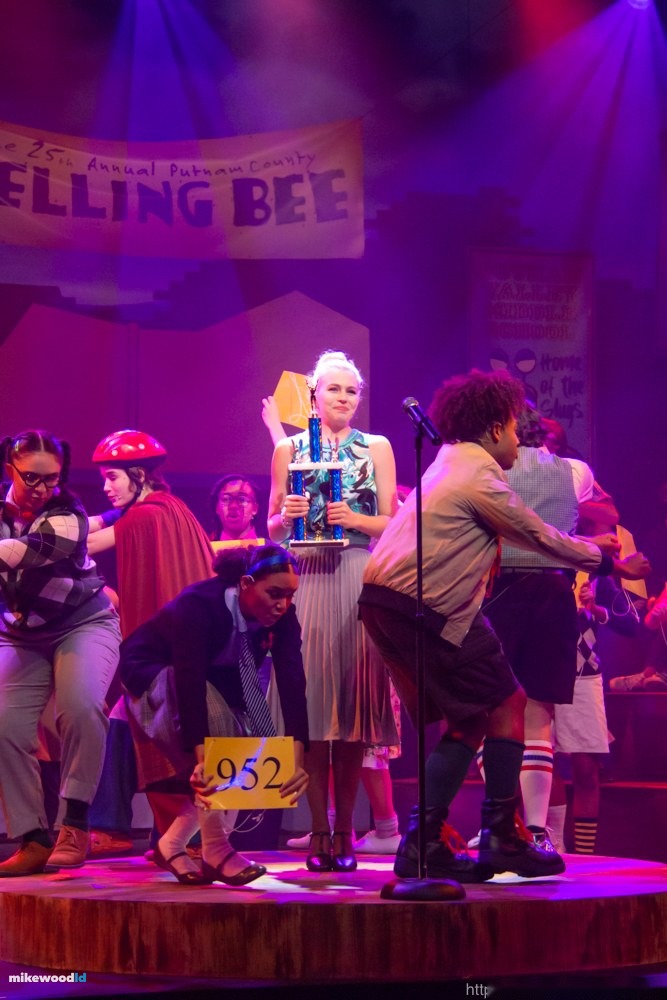 The 25th Annual Putnam County Spelling Bee, production photo