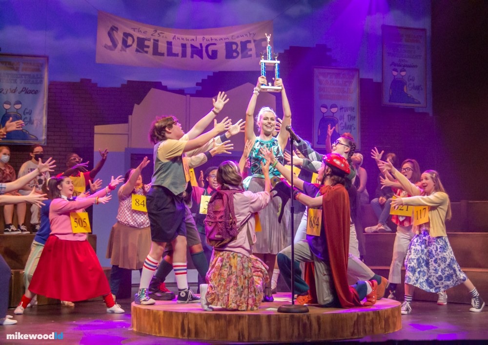The 25th Annual Putnam County Spelling Bee, production photo