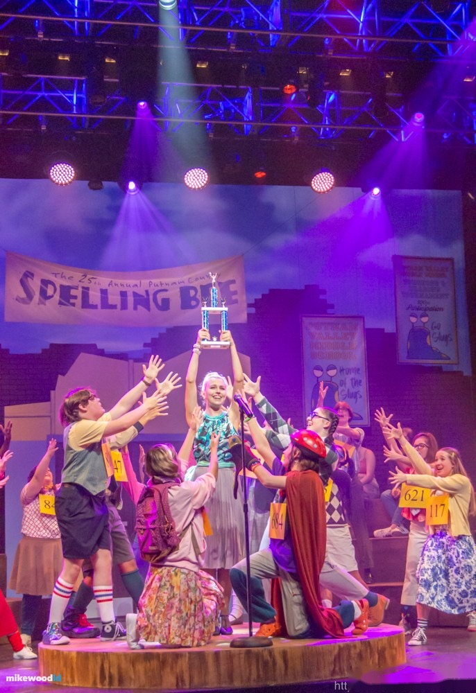The 25th Annual Putnam County Spelling Bee, production photo