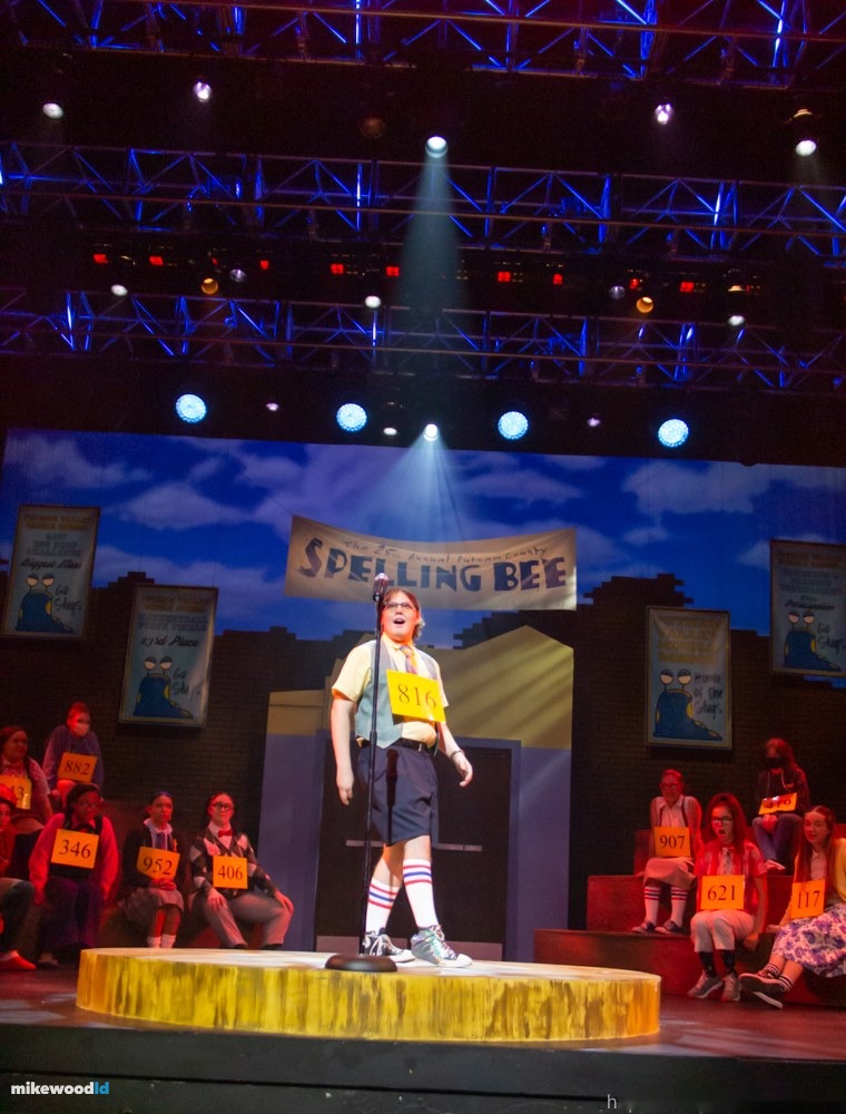 The 25th Annual Putnam County Spelling Bee, production photo