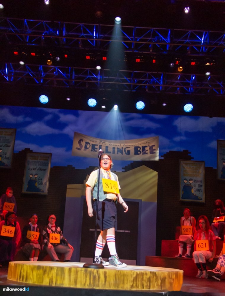 The 25th Annual Putnam County Spelling Bee, production photo