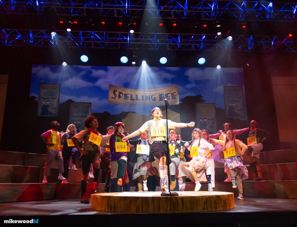 The 25th Annual Putnam County Spelling Bee, production photo