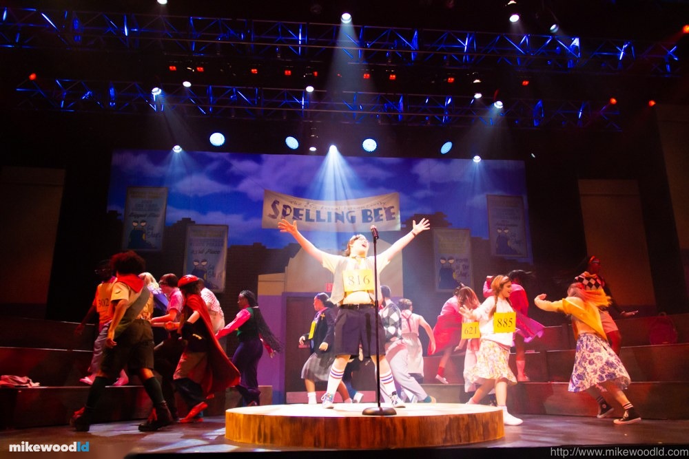 The 25th Annual Putnam County Spelling Bee, production photo