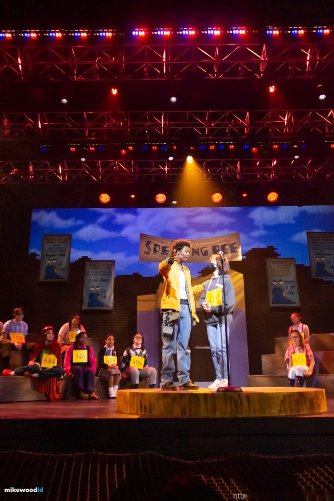 The 25th Annual Putnam County Spelling Bee, production photo
