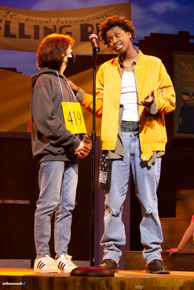 The 25th Annual Putnam County Spelling Bee, production photo