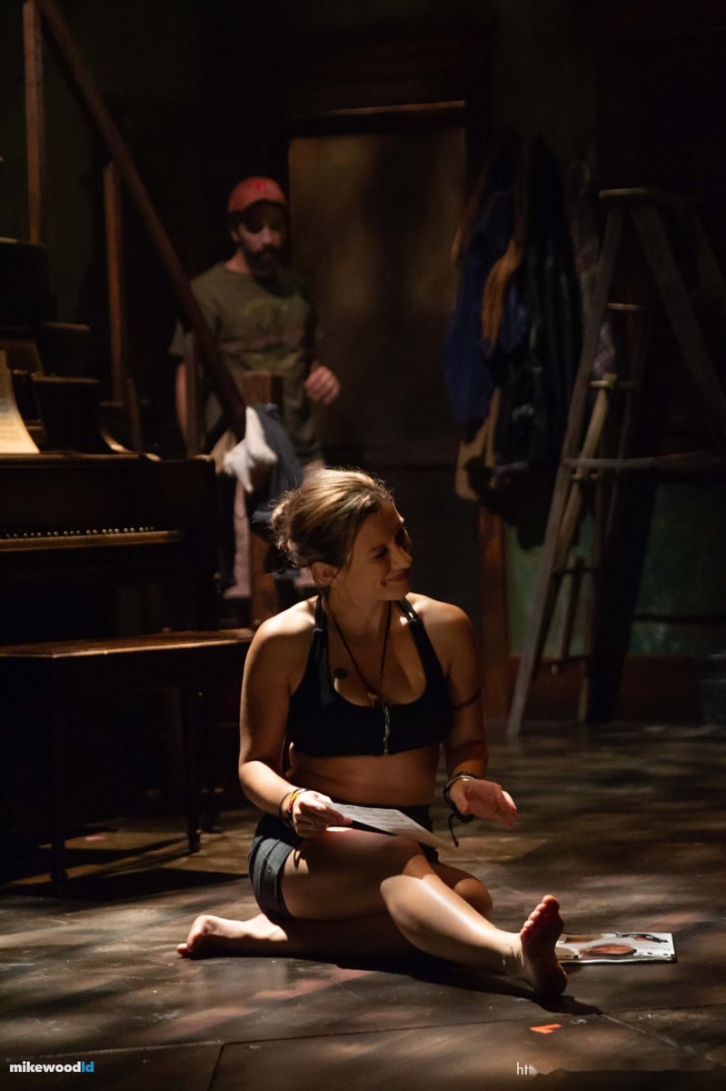 The Birds, production photo