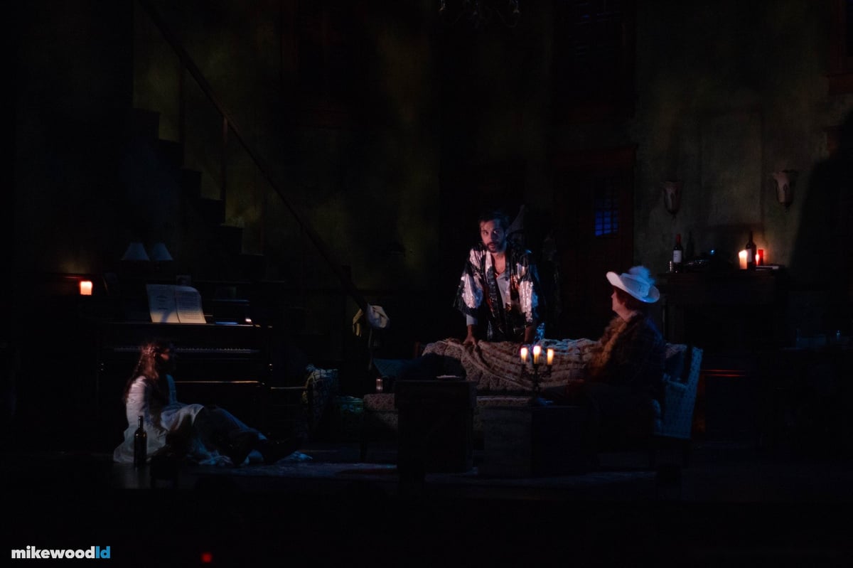 The Birds, production photo