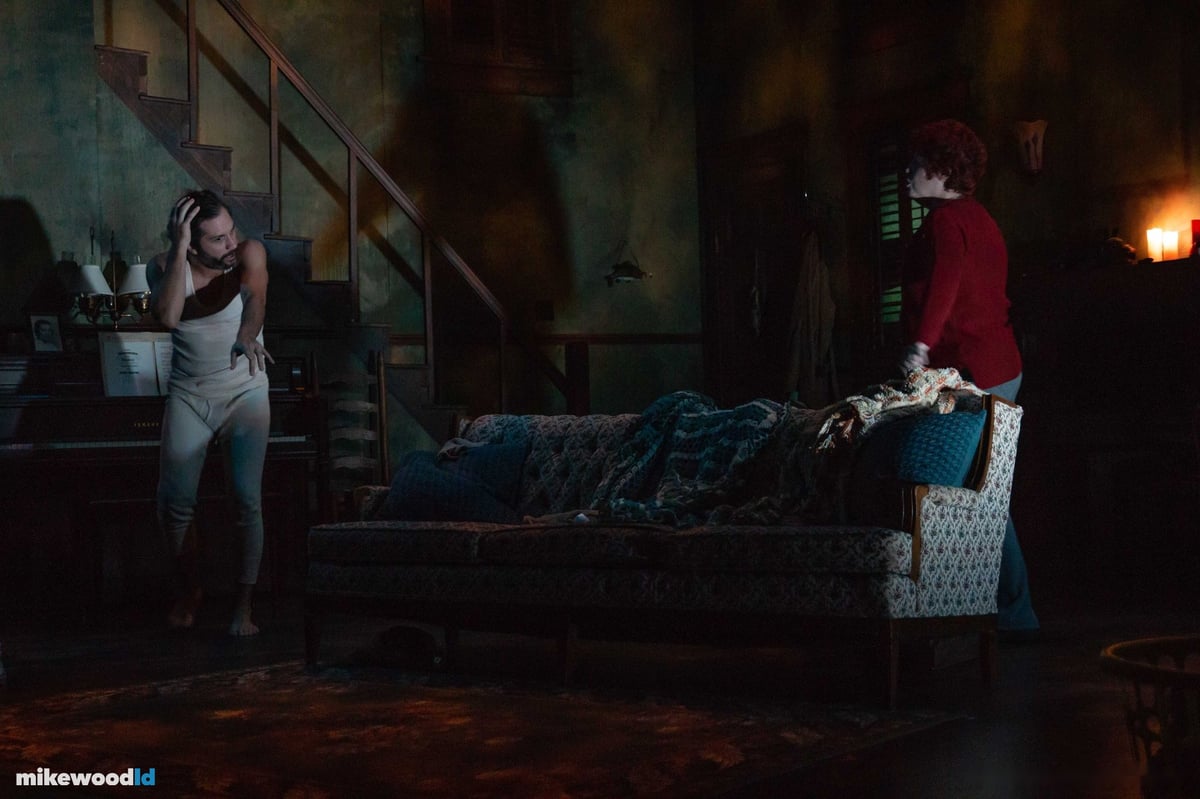 The Birds, production photo