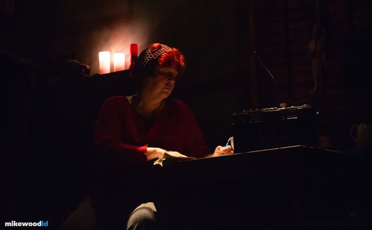 The Birds, production photo