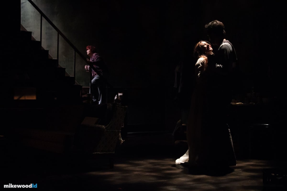 The Birds, production photo