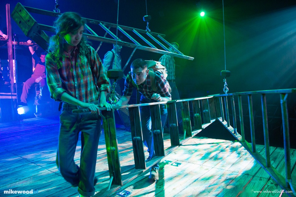 The Burnt Part Boys, production photo.