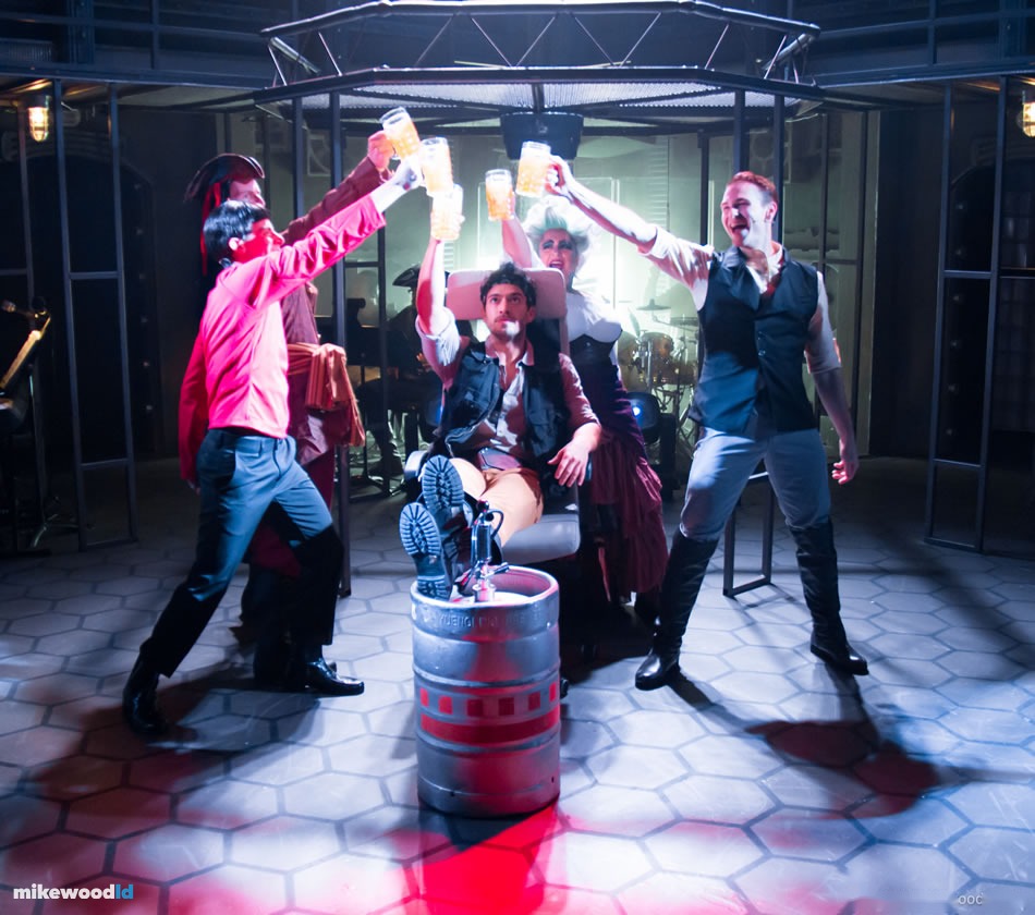 The Pirates of Penzance in Space, production photo