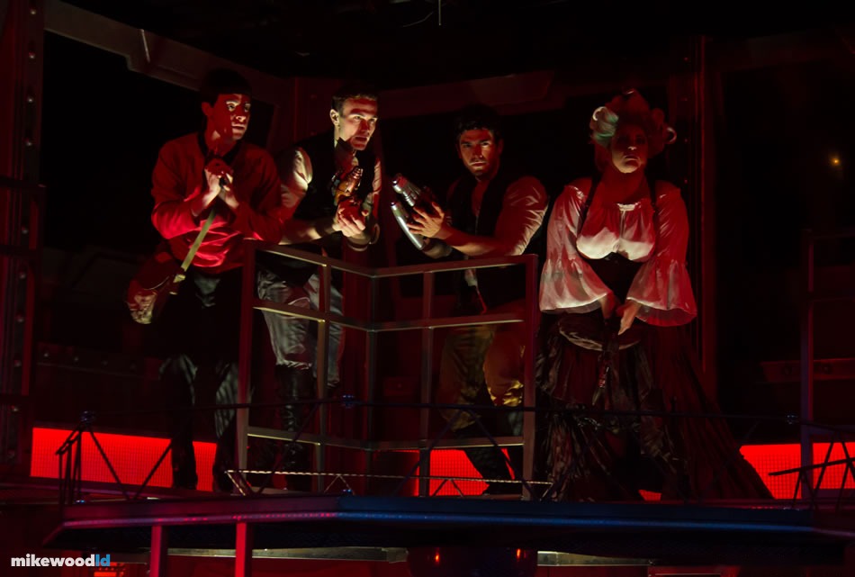 The Pirates of Penzance in Space, production photo