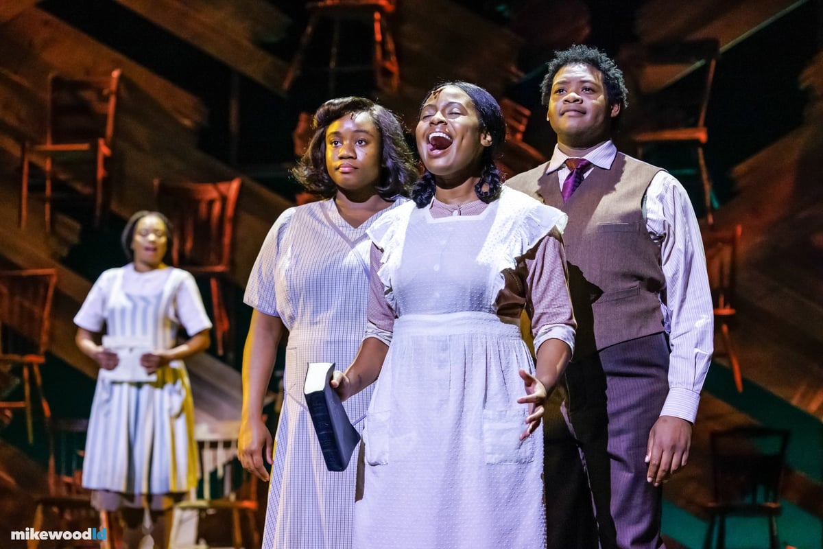 The Color Purple, production photo