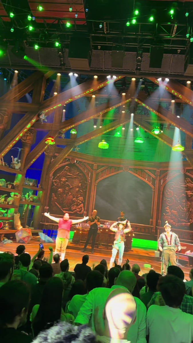 TikTok from Dungeons & Dragons: The Twenty-Sided Tavern — Off-Broadway by @mikewoodld
